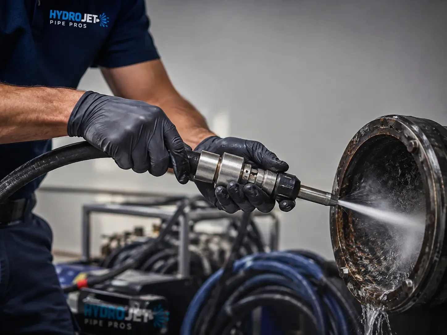 Hydro Jet Pipe Descaling in Grandview, TX